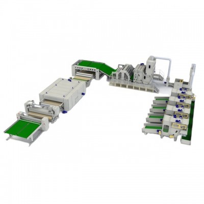 New design non glue cotton production line for Quilting machine from China manufacture AV-790