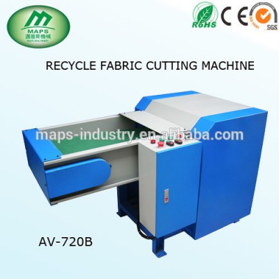 AV-720B recycle fabric cutting machine/foam cutting machine /sponge cutting machine